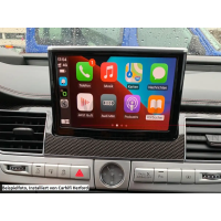 Apple CarPlay® and Android Auto for Audi A8 4H with MMI and 8 inch display, full smartphone integration