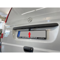 Retrofit kit Mercedes Vito reversing camera, dash cam and 10 inch smartphone monitor with Apple CarPlay® and Android Auto