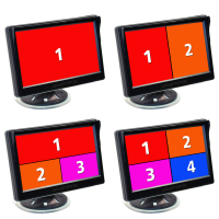 AMPIRE videosplitter (single/dual/triple/quad)