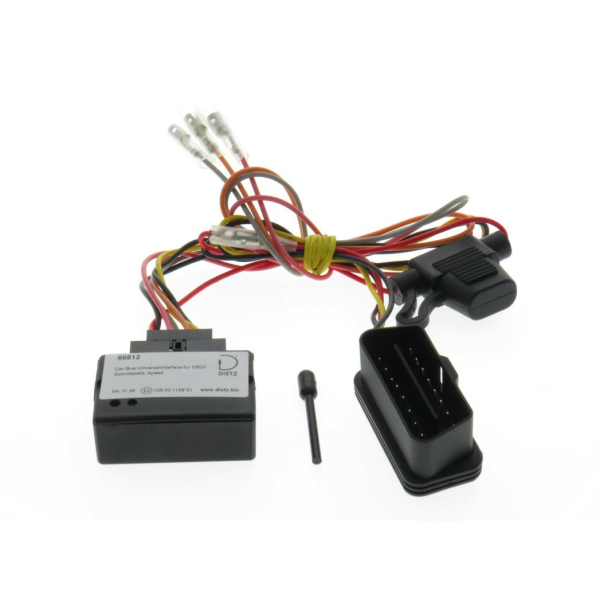CAN BUS universal interface for OBD2, speed and pos. Signal - plug and play
