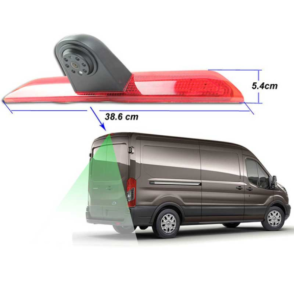 AMPIRE kleurenachteruitrijcamera voor FORD Transit 7e generatie (vanaf 2014)