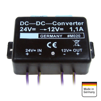 KEMO voltage converter 24/12VDC, 1.1A