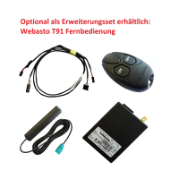 Upgrade kit van standkachel naar standkachel voor VW Sharan 7N (ook facelift) - met Webasto digitale timer -