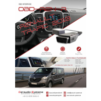 Kit de connexion dadaptateur comprenant un dongle de codage OBD pour équiper ultérieurement une caméra de recul sur Renault, Dacia ou Opel avec Media Nav System