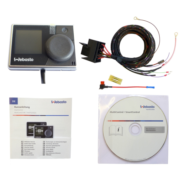 Upgrade kit from auxiliary heater to auxiliary heater for Hyuudai H1 - with Webasto digital timer -