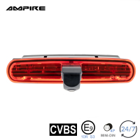AMPIRE achteruitkijkcamera (CVBS), FIAT Doblo 2, OPEL Combo D (met vleugeldeuren)