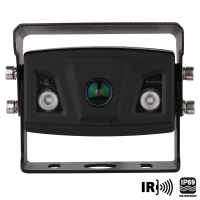 AMPIRE ultra wide angle rear view camera, black, IP69K,...