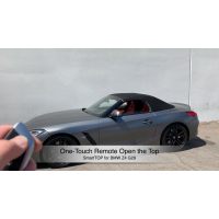 2018 model BMW Z4 Roadster G29 için SmartTOP açılır tavan kumandası