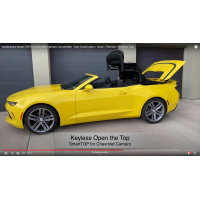 SmartTOP cabriokapbediening voor Chevrolet Camaro 6e generatie vanaf 2016