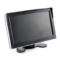 AMPIRE TFT monitor 17.8cm 7 inches with 2 inputs