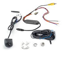 AMPIRE Mini color rear view camera, substructure with 155° wide-angle lens