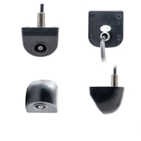 AMPIRE Mini color rear view camera, substructure with 155° wide-angle lens