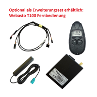 Upgrade kit from auxiliary heater to parking heater for Seat Alhambra 7N (also facelift) - with Webasto timer -
