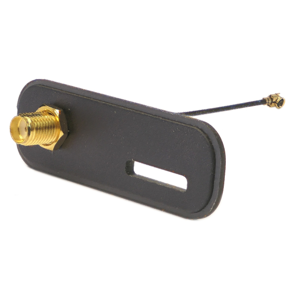Frontplatte mit SMA Buchse zum Anschluss einer externen Antenne, passend für alle DANHAG GSM-Module ab V11