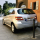 AMPIRE parking aid, 4-way, angled, shiny silver