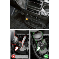 Bear-Lock schakelslot voor Fiat Ducato III (250.290.295) vanaf 2021, achteruitversnelling naar voren