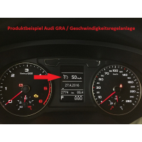Audi A1 8Xte orijinal Audi GRA / cruise controlün sonradan takılması