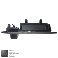 NAVLINKZ Griffleisten-Kamera Mercedes-Benz GLK (X204 MOPF...