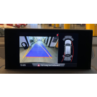 AUDI Q7 4M pre-facelift rear view camera / rear view retrofit package, commissioning possible without SVM