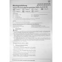 Nachrüstung original Seat GRA / Tempomat im Seat Exeo + Exeo ST