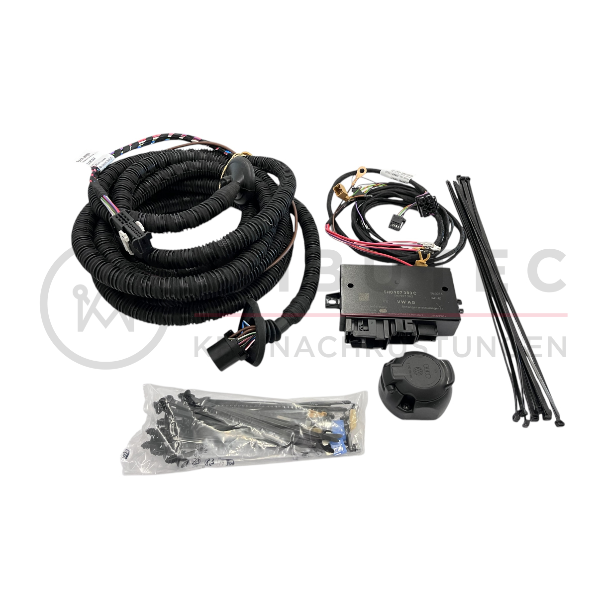 Trailer hitch AHK cable set 13 pin for Volkswagen T6.1 up to producti