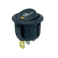 AMPIRE seat heating switch, 1xI/O, orange/yellow LED...