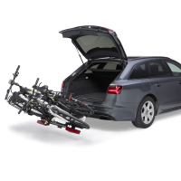 Uebler I31 Z Fahrradträger AHK Kupplungsträger 60° abklappbar für 3 Fahrräder, mit Carbonschutz