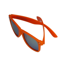2x VW zonnebril met UV-beschermingsbril origineel Volkswagen, set blauw en oranje