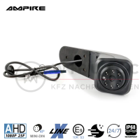 VW Crafter SY retrofit kit rear view camera, Apple CarPlay®, Android Auto and dashcam in one set