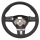 Retrofit kit leather - multifunction steering wheel with shift paddles for VW T5 Facelift and black stitching (complete kit for retrofitting for vehicles with plastic steering wheel)