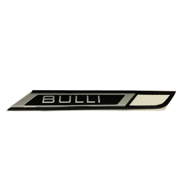 VW T6.1 Transporter Multivan Original BULLI Emblem für Kotflügel links, schwarz chrom