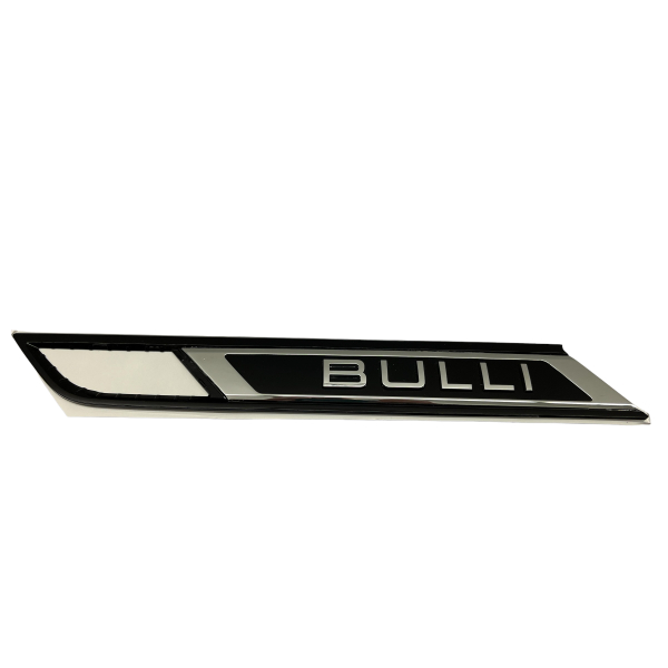 VW T6.1 Transporter Multivan Original BULLI emblem for fender right, black chrome