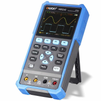 OWON LCD oscilloscope with multimeter 2-channel, 40 MHz including 2 batteries