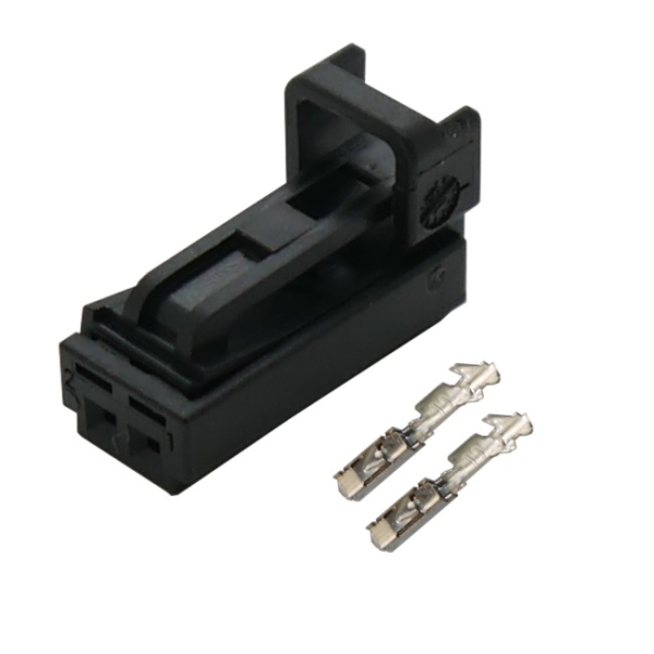 Stekker plat contacthuis 2-polig MQS, zoals 4B0971832 90764902 VW AUDI