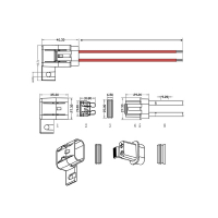 AMPIRE fuse holder 2.5mm², waterproof