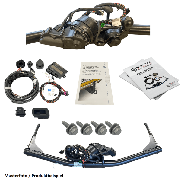 Nachrüstsatz original VW schwenkbare Anhängerkupplung für VW Passat B8 Variant / Alltrack bis 20.07.2020 (vor Facelift)