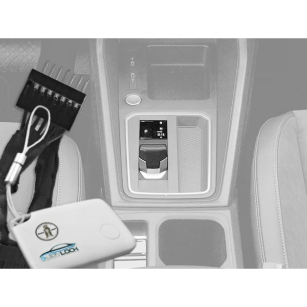 Nachrüstung Keyless Gangschaltungssperre (E-Joylock) im VW  Caddy SB ab 2020