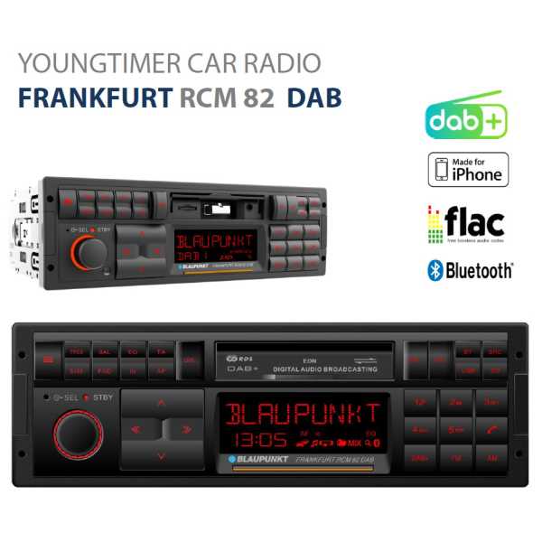 Blaupunkt FRANKFURT RCM82 DAB - Youngtimer Radio