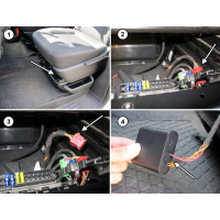 Комплект модернизации Plug & Play с дополнительного отопителя на дополнительный отопитель для VW T6.1
