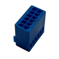 Quadlock insteekstekker 12-polig blauw, nieuwe versie,...