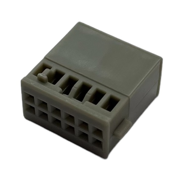 Quadlock insteekstekker 12-polig grijs, nieuwe versie, zoals 8X0035447B