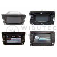 Retrofit kit accessory wide angle rear view camera for VW T5 and T5.2