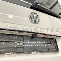 Retrofit kit accessory wide angle rear view camera for VW...