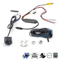 Retrofit kit accessory wide angle rear view camera for VW T5 and T5.2