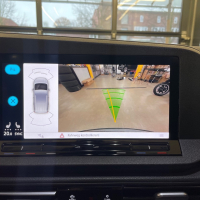 VW Caddy SB achteruitrijcamera-uitbreidingspakket, voertuig met infotainment op instapniveau (PR-nummer: I8Q)