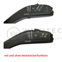 VW T6 Multifunktionsanzeige / MFA / Bordcomputer Nachrüstpaket, Fahrzeug ohne GRA und ohne Heckscheibenwischer
