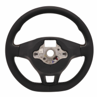 VW Golf 7 retrofit set leather multifunction steering wheel, suitable for vehicles with plastic and leather steering wheel -yes - also order gateway control unit "High".