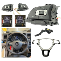 Retrofit kit GRA cruise control system MAN TGE -automatic transmission-yes - with multifunction steering wheel