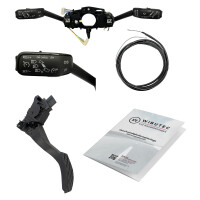 Retrofit kit GRA - cruise control system VW Golf 7 until 30.07.2018, without multifunction steering wheel, automatic / DSG transmission - variant 1, manual coding