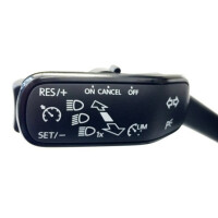 Retrofit kit GRA - cruise control system VW Golf 7 until 30.07.2018, without multifunction steering wheel, automatic / DSG transmission - variant 1, manual coding